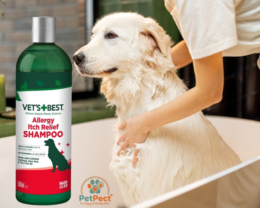 Vet's Best dog shampoo for itchy skin.