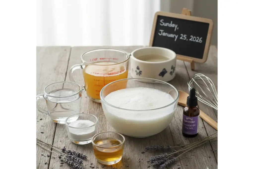 Smell Dog Shampoo Recipe