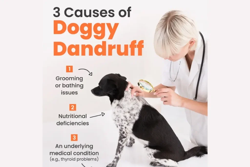 3 causes of doggy dandruff