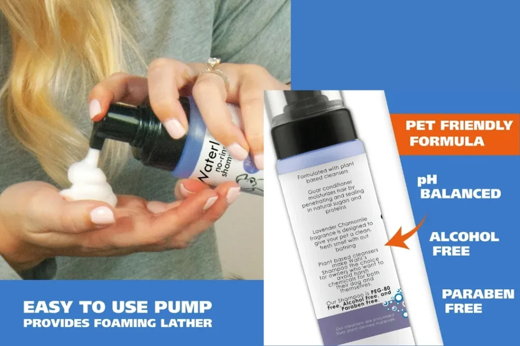 Wahl Pet-Friendly Waterless No-Rinse Foam