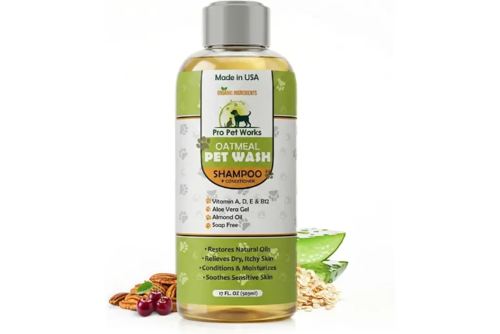 Pro Pet Works All Natural Oatmeal Dog Shampoo Plus Conditioner